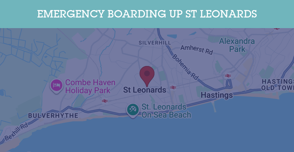 Emergency Boarding Up Services in St Leonards - TN37
