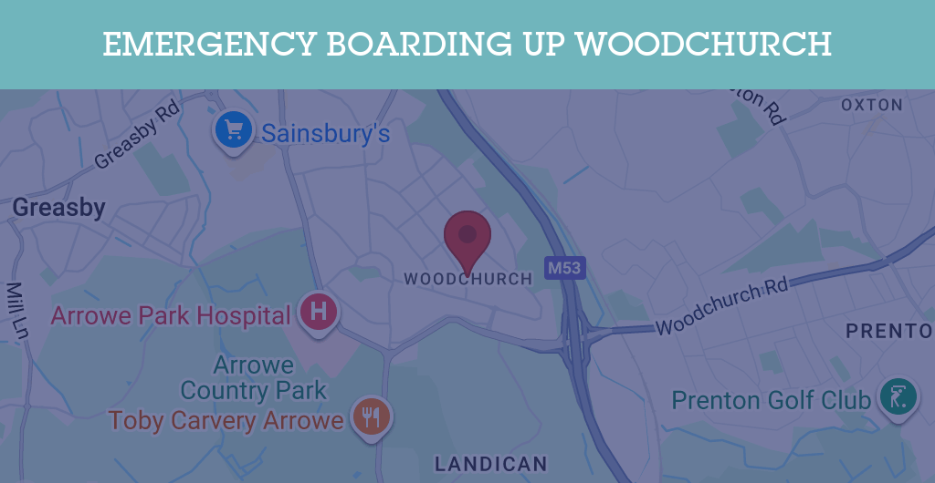 Emergency Boarding Up Services in Woodchurch - TN26